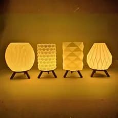 Luminária de mesa/abajur moderna LED – Vários Modelos