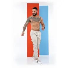 Calças Jogger rasgadinhas, branca e preta. calça branca e preta jogger, calça jogger cargo