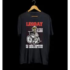 Camiseta Academia Musculação Legday Meme Madagascar "Eu Nao Consigo Me Remexer Mais"