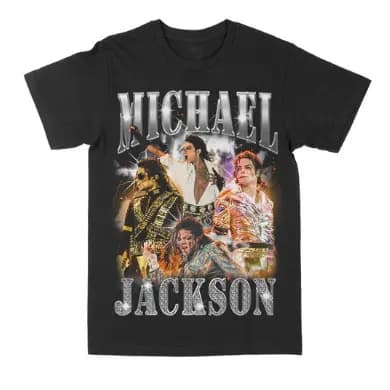 Camiseta Camisa Blusa Unissex Algodão Cantor Pop Michael Jackson "Várias Estampas"