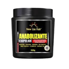 12 ANABOLIZANTE CAPILAR NEW LISS HAIR 500G CADA