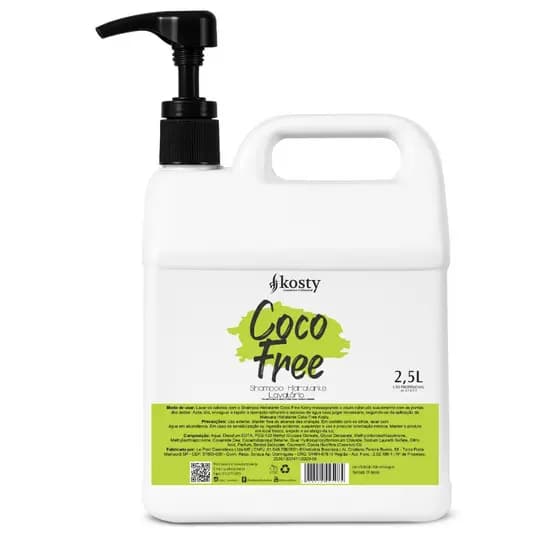 SHAMPOO COCO FREE HIDRATANTE 2,5L KOSTY