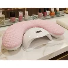 Suporte apoiador de mãos para manicure premium salão de beleza nails fazer unha cliente salão sofisticado