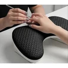 Apoio de Mão - Apoiador de Mão Comfort Preto- Nail Designer Manicure- Alongamento de Unha