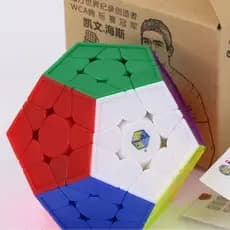 Cubo mágico megaminx yuxin quebra cabeça educacional