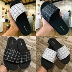 Chinelos Sandalias Slides GRID Solaris Xadrez Verão 2024