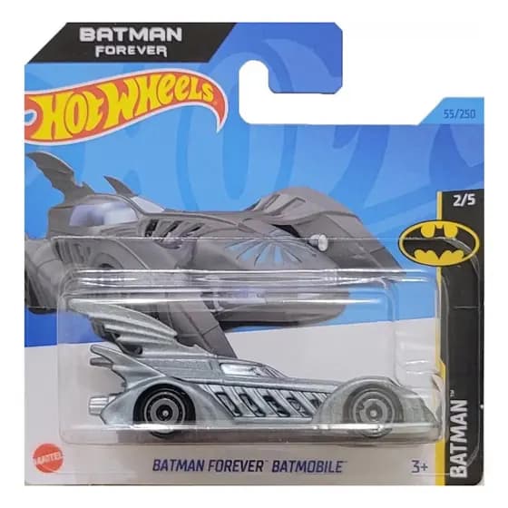 Carrinho Hot Wheels Batman Forever Batmobile 55/250 Hkj73