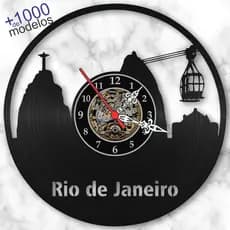 Relógio Rio De Janeiro Cidade Agência Turismo Viagens Vinil