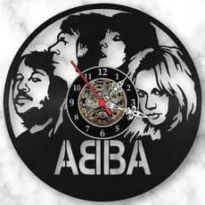 Relógio Parede Abba Música Pop Bandas Vinil Lp Retrô Vintage