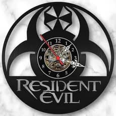 Relógio Parede Resident Evil Game Playstation Filme Serie Lp