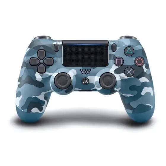 Controle Original PS4 Sem Fio - Camuflado Transparente Colorido Preto Branco