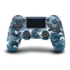 Controle Original PS4 Sem Fio - Camuflado Transparente Colorido Preto Branco
