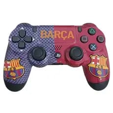 Controle Original PS4 Sem Fio - Barcelona Real Madrid FIFA PES EA Sports CR7 Futebol
