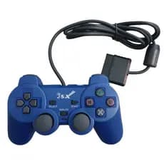 Controle PS2 e PS1 Com Fio 1,8m Analógico - Colorido Azul Branco Rosa Verde Vermelho