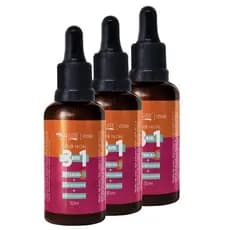 Kit c/ 3 Sérum Facial 3 em 1 Max Love preço baixo