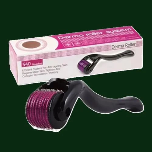 Dermaroller Para Cabelo Rosto Corpo Estrias Manchas Revitalização Colágeno Anti Rugas Skin Care
