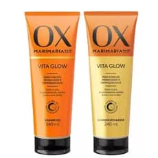 Shampoo + Condicionador Mari Maria Hair Ox Vita Glow 240ml
