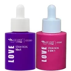 Kit Sérum 3 em 1 + Sérum Resveratrol 10x1 Com Resveratrol Colágeno Hidrolisado Ácido Hialurônico