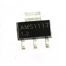 Ams1117 1.2V  1.8V  2.5V  3.3V  5V  Kit 100pçs  ams1117 regulador de tensão 100 Unidades