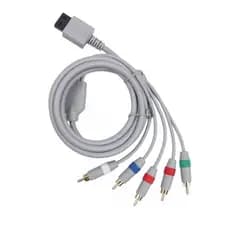 Cabo Componente para Nintendo Wii ou Wiiu 1.8m Hd 480p 720p componente 1080P HDTV AV Audio