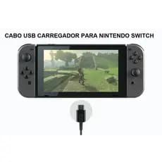Cabo Usb Carregador P/ Nintendo Switch