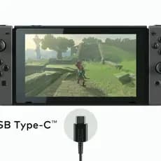 Cabo Usb Carregador Para Nintendo Switch