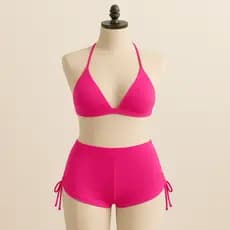 Conjunto Biquini De Shortinho Sunkini Com Parte de Cima Com Bojo biquini feminino