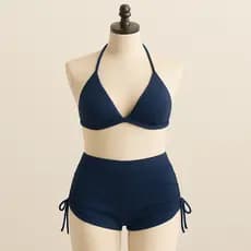 Conjunto futvolei feminino academia Biquíni de short sunkini verão