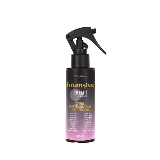 Spray Capilar Blend de Óleos Multifuncional 20 funções em 1 120ml Abelha Rainha INTENSIVE