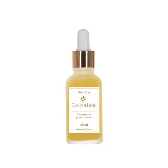 Sérum Facial Preenchedor para rugas e linhas de expressão Geleia Real