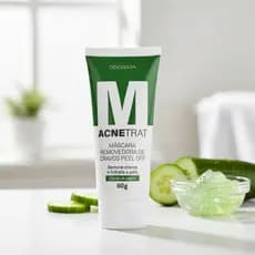 Mácara Removedora De Cravos e Hidrata a Pele Peel-off Extrato De Pepino Acnetrat Odorata 60g