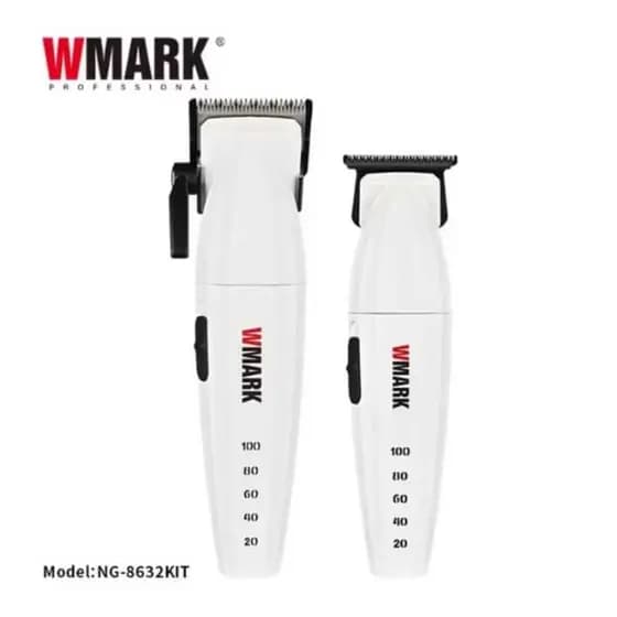 Kit Profissional Corte e Acabamento Wmark Ng 8632 Branco