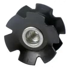 Aranha Estrela Aheadset Aço Interna Espiga garfo Bike 25.4mm