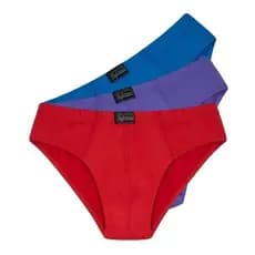 Cueca Microfibra Slip Adulto Lycra  Confortavél