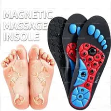 1/2 Pares Unissex Terapia Magnética Palmilhas Esportivas Acupressão Massagem Arco Suporte Emagrecimento Perda De Peso An