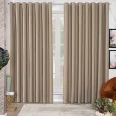 Cortina Blackout De Tecido 3,00 x 2,70 Blecaute Corta Luz Para Sala Quarto Escritório