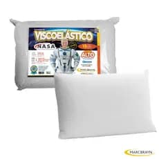 Kit 3 Travesseiros Nasa Viscoelástico Extra Alto