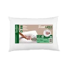 Travesseiro Duoflex Real Látex Natural 45x65x13cm