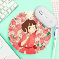 Mouse Pad Redondo A Viagem de Chihiro Ilustrado