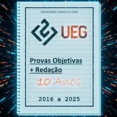 UEG 2025/2026 - Caderno de Provas + Gabarito + Folhas de Redação