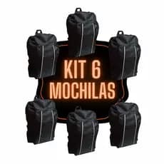 Mochila masculina feminina atacado revenda 6 unidades