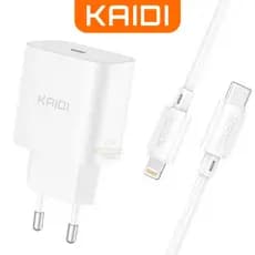 Carregador Usb-c 20w Original Kaidi Para iPhone XR 11 12 13