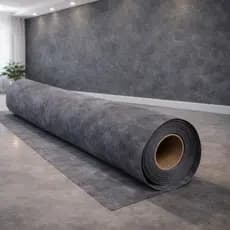 Papel de Parede Adesivo Cimento Queimado Preto Lavável Autocolante Moderno Sala Quarto Cozinha Luxo