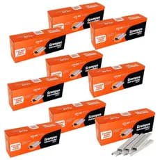 Kit com 3 , 5 ou 10 caixas de Grampos 26/6 Galvanizado Profissional 5000un cada