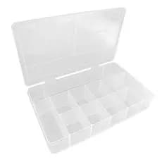 Caixa Organizadora 13 Divisória 23x15cm Multiuso Brigadeiro Guloseima Miçanga Especiarias Grande