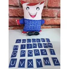 Boneco Senhor Alfabeto seus amigos