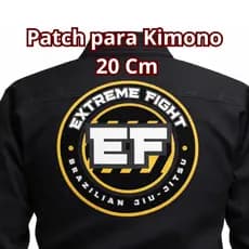 Kit com Patchs 20CM Personalizados - Kimono Jiu-jitsu, judô