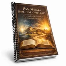 Panorama Bíblico Completo – Guia Prático da Bíblia de Gênesis a Apocalipse | A5 Espiral