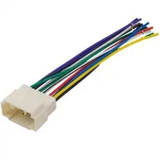 Chicote Conector Plug Honda Fit 2001 A 2008 G1 Branco