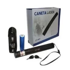 Caneta Laser Pointer Longo Alcance de até 50km Para Reuniões Estudos e Apresentações